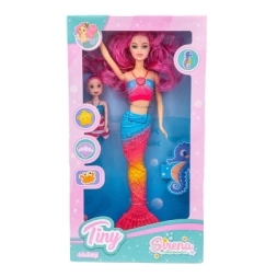 Imagen de MuÑeca Tiny Sirena Y Mini Sirena 36x20x6 Cm