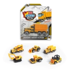 Imagen de Vehiculos De Construccion Metalicos Go Speed 14x12x4 Cm