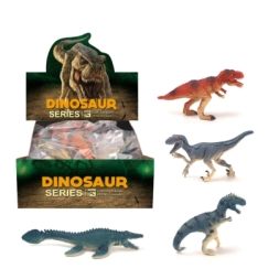 Imagen de Dinosaurios De Goma 24 Piezas Display