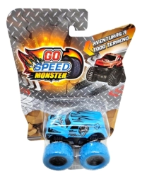 Imagen de Autitos Monster Metalicos Ruedas De Goma Go Speed