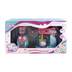Imagen de Set Cocina Dispenser + Batidora Tiny Home 31x18x9 Cm