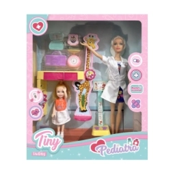 Imagen de MuÑeca Tiny Pediatra Con Accesorios