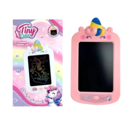 Imagen de Pizarra Magica Digital Unicornio 8,5 Pulgadas Multicolor Tiny 31x18x2 Cm