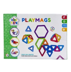 Imagen de Juego De Bloques Magneticos 10 Piezas 20x13x3 Cm