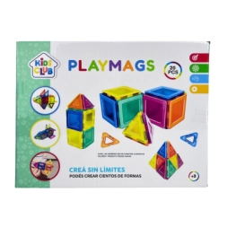 Imagen de Juego De Bloques Magneticos 20 Pzas 28x22x4 Cm