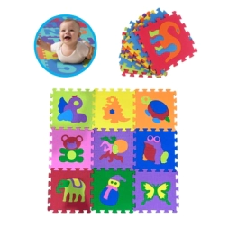 Imagen de Piso De Goma 9 Piezas Babygus