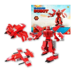 Imagen de Juego De Bloques Robot (134 Piezas) 26x19x5 Cm