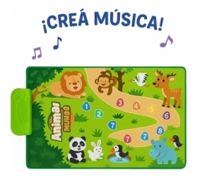 Imagen de Alfombra Para Bebes Camino De Animales C/ Musica 69x44x1 Cm
