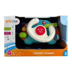 Imagen de Volante Interactivo Con Luz Y Sonido Para Bebes 20x11x13 Cm