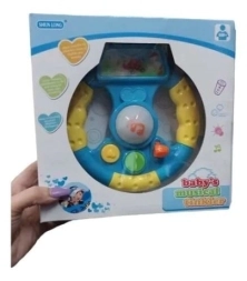 Imagen de Volante Interactivo Con Luz Y Sonido 26,9x15x17,4 Cm