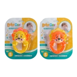 Imagen de Sonajero Leon Baby Gus 15x19x4 Cm