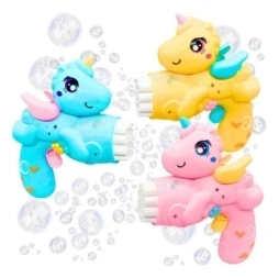 Imagen de Burbujero Unicornio A Pila 17x15x7 Cm