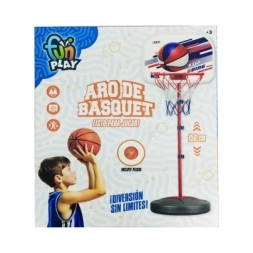 Imagen de Aro De Basquet Con Pie Hasta 1,5 Mts 170x45x45 Cm
