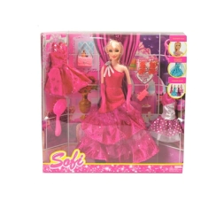 Imagen de Muñeca Doli Fashion (bbl77211)