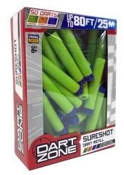 Imagen de Pistola Dart Zone Dardos 7 Cm