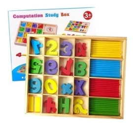 Imagen de Box Numeros C/palitos (6282a)