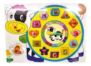 Imagen de Rompecabeza Vaca  Reloj (ye817)