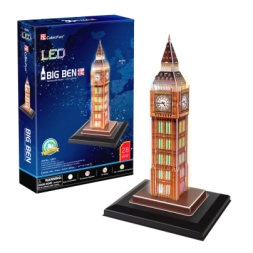 Imagen de Cubic Fun Rompecabezas 3d Con Led Big Ben (28 Pzas)