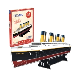 Imagen de Cubic Fun Rompecabezas 3d Titanic Barco 30 Pzas