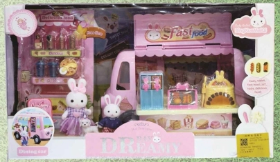 Imagen de Set 2 Conejitos Fastfood (6623)