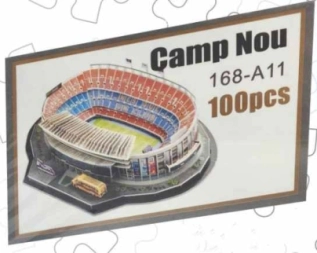 Imagen de Estadio Camp Nou 100pc 3d (168-a11)