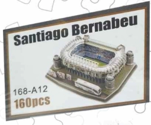 Imagen de Estadio Bernabeu 160 Pc 3d (168-a12)