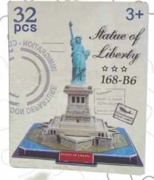 Imagen de Estatua De La Libertad 32 Pc 3d (168-b6)