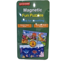 Imagen de Puzzle Magnetico 2 En 1 Estuche Metal (ib003f)