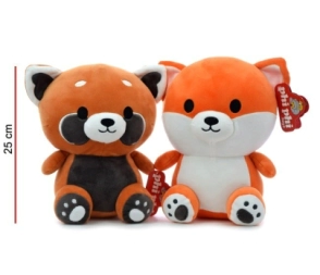 Imagen de Mapache Y Zorro 24 Cm Phi Phi Toys