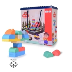 Imagen de Soft Blocks 90 Piezas Phi Phi Toys