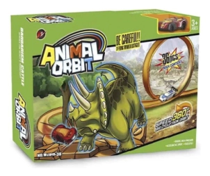 Imagen de Pista De Autos Animal Orbital Dino Triceratops