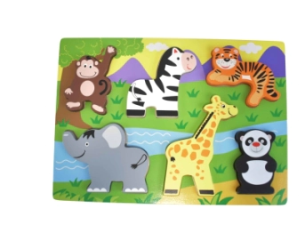 Imagen de Rompecabezas 2 En 1 Jungla