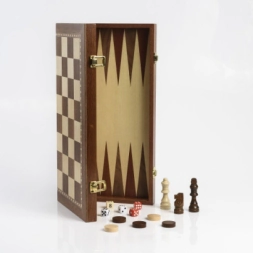 Imagen de Ajedrez Backgammon Fichas (87 Mm)