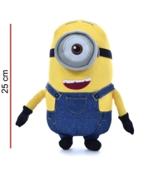 Imagen de Peluche 25cm Minions 3d Stuart Phi Phi Toys