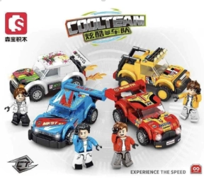 Imagen de Auto Sembo Block Linea Cool Team Surtido