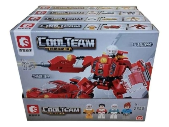 Imagen de Auto Transformer Sembo Block Linea Cool Team Surtido