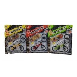 Imagen de Finger Skate + Bike Con Accesorios En Blister