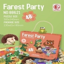 Imagen de Rompecabezas Forest Party 48 Piezas