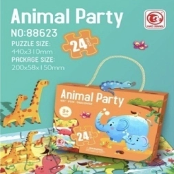 Imagen de Rompecabezas Animal Party 24 Piezas