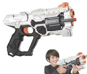 Imagen de Revolver Lanza Dardos X10