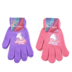 Imagen de Guante Infantil Estampado Rosa