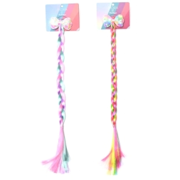 Imagen de Gomita Infantil Trenza De Pelo Multicolor