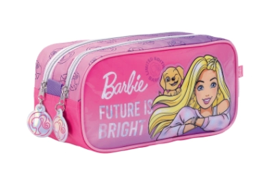 Imagen de Cartuchera Barbie Doble Fucsia