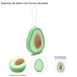 Imagen de Esponja De Bao Con Forma De Palta Skora