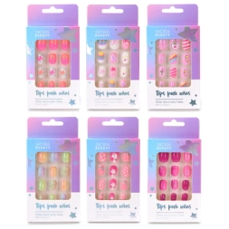 Imagen de Set UÑas Postizas Para NiÑas Pres X12 Skora
