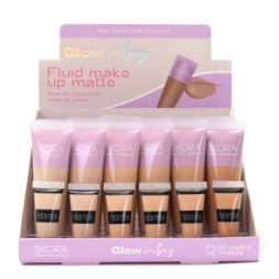 Imagen de Base De Maquillaje Fluida En Pomo Skora