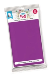 Imagen de Bolsa Cotillon Fsc Mix 12,5 X 7 X 24,5 Violeta Flow Pack X10