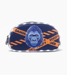 Imagen de Cartuchera Con Led Gorilla Footy Azul