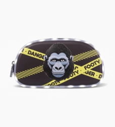 Imagen de Cartuchera Con Led Gorilla Footy Negro