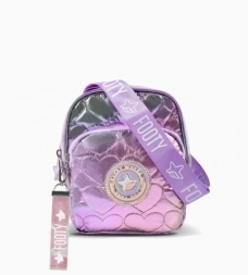 Imagen de Bandolera Puffer Footy Lila